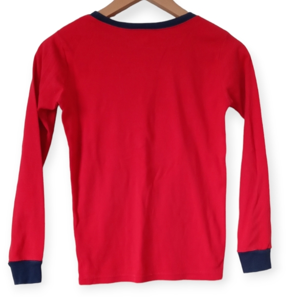 CARTER'S BOYS' RED BASEBALL LONG SLEEVE 2PCS PAJAMA SET. SIZE 12. - Picture 3 of 15